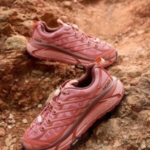 Hoka One One Mafete. Three2 Earthenware color Sneakers Sz 9 Fitness hiking